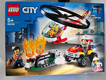Lego 60248 intervention de l’hélicoptère des pompiers neuf et emballé