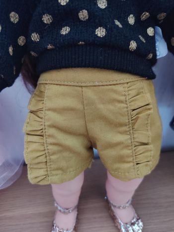 Short poupée sergent major