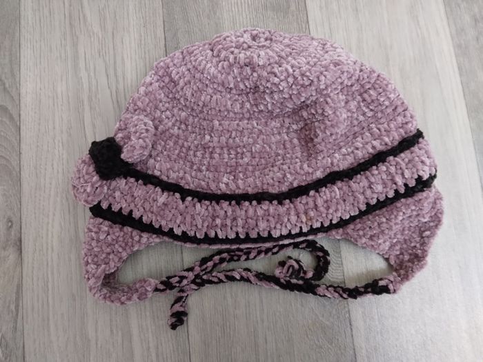 bonnet fille 49cm neuf - photo numéro 3