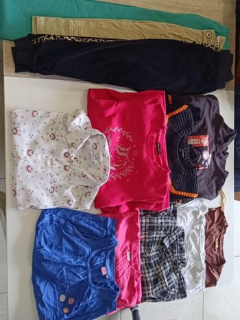 Lot 12 pièces 14 ans fille