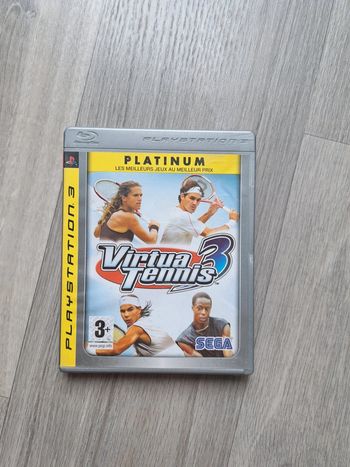 Jeu Playstation 3 Virtua tennis 3
