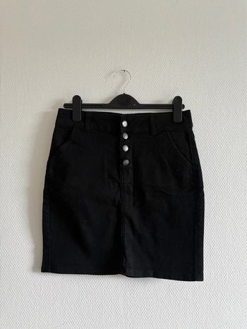Jupe en jean noire