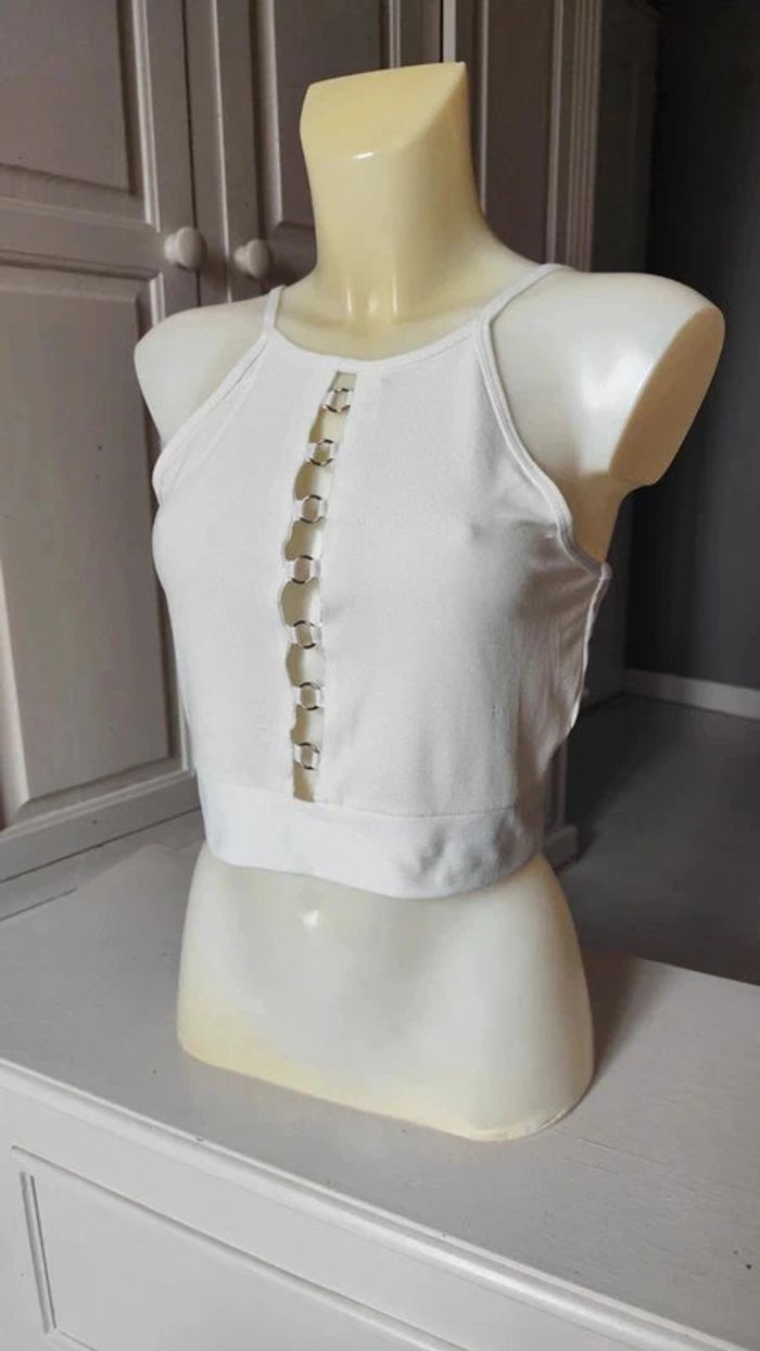 Top été transparent 38/40 - Jennyfer - photo numéro 2