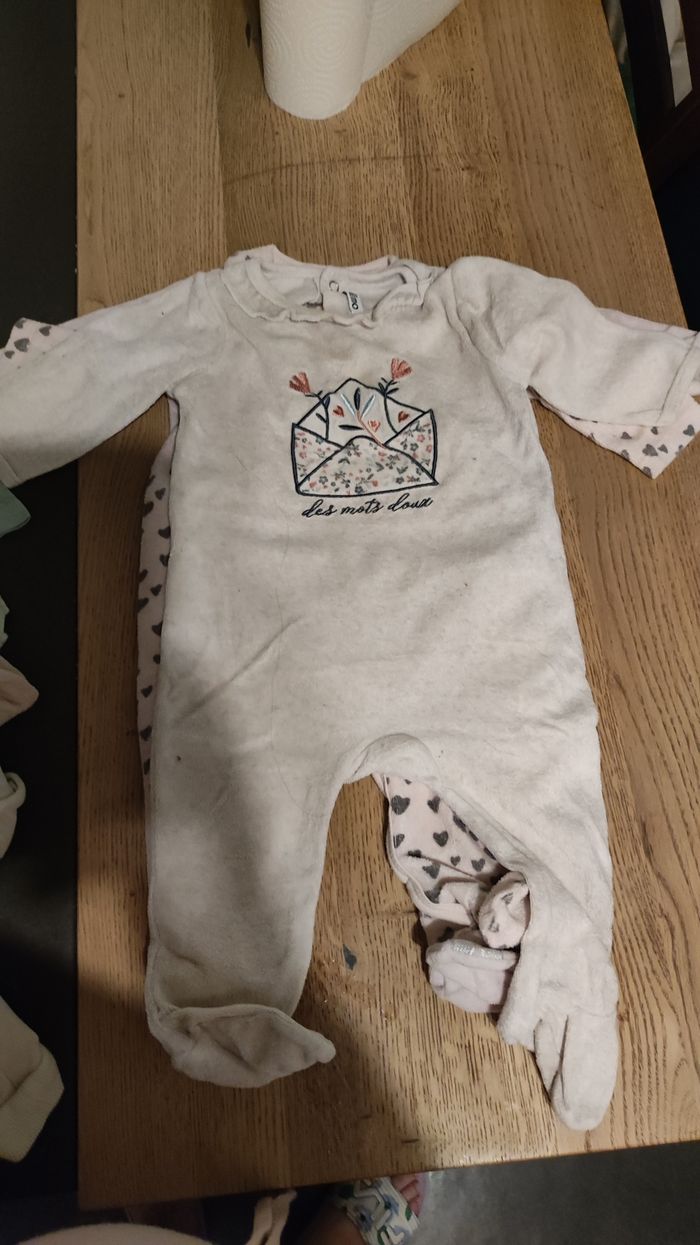 Lot pyjamas hiver - photo numéro 2