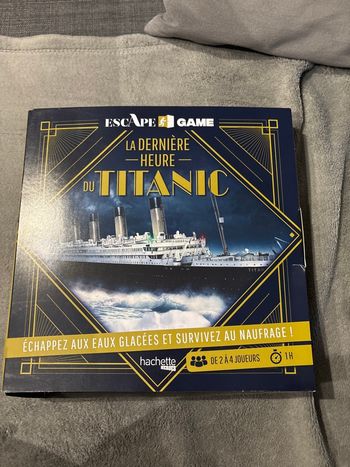 Jeu de société escape game