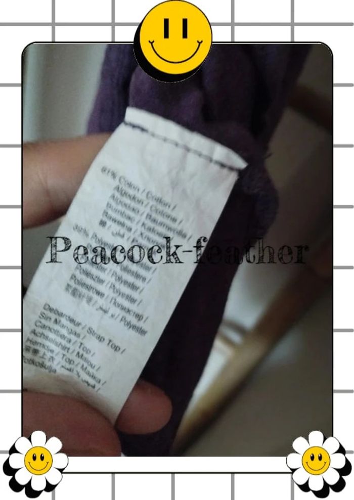 Débardeur neuf lavé 38 violet - photo numéro 3