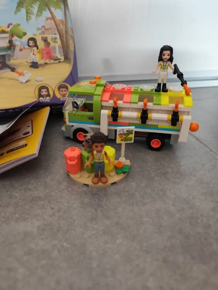 Camion de recyclage lego friends - photo numéro 2