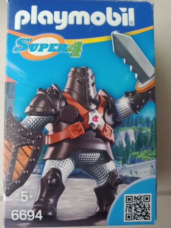 Playmobil Super 4 le Colosse noir