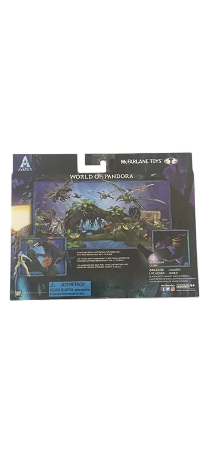 Coffret figurines Avatar World Of Pandora Jake Sully Vs Thanator McFarlane Toys neuf - photo numéro 2