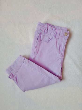 Pantacourt violet clair 5-6ans