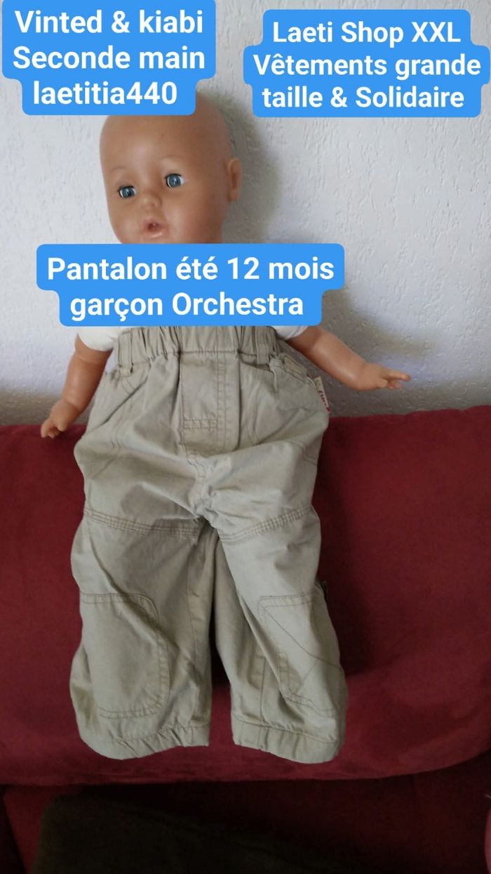Pantalon été garçon orchestra