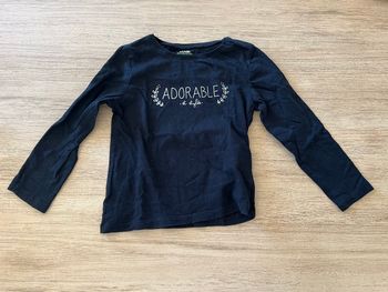 Teeshirt manches longues fille Kiabi 4 ans