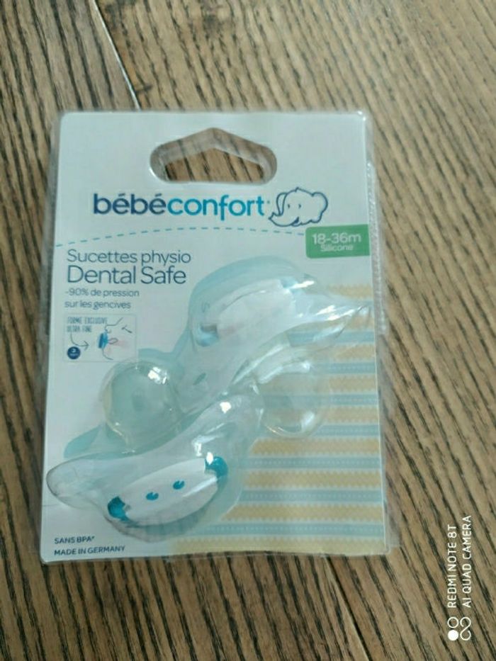 Sucette bebe dental safe 18/36mois