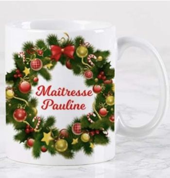 Mug cadeaux maîtresse