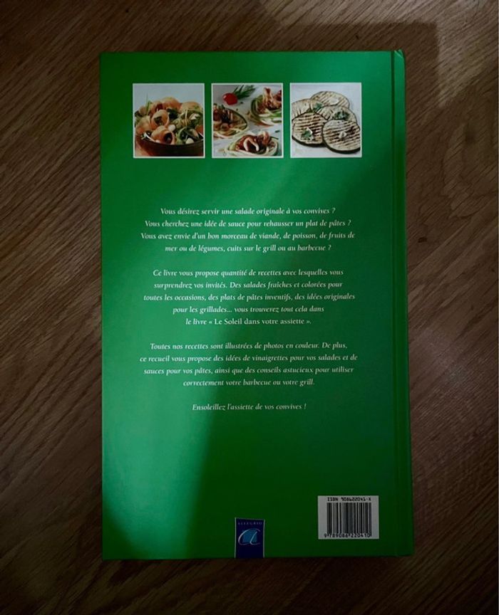 Livre de cuisine - Soleil dans l'assiette - photo numéro 2