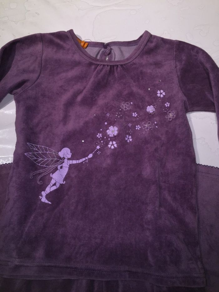 Pyjama velours 8ans - photo numéro 4