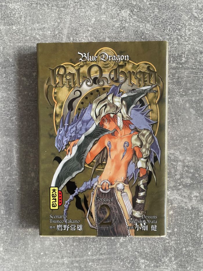 Manga Blue Dragon Ral Grad Tome 2 en version française.