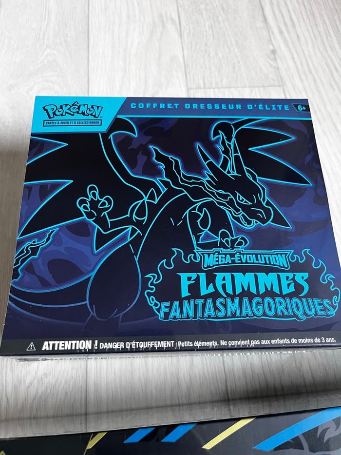 Etb Pokémon Me02 flammes fantasmagoriques scellé