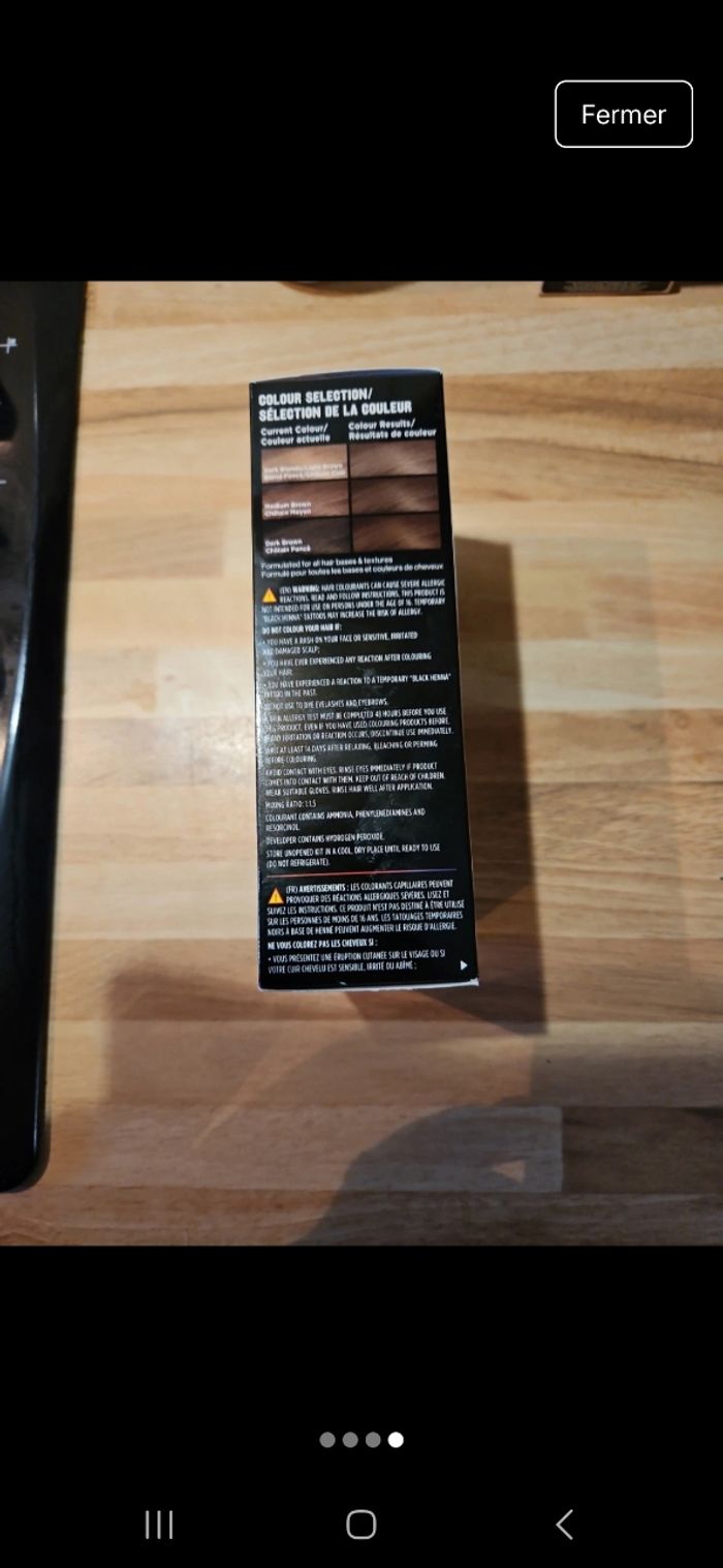 Couleur cheveux colorstay revlon châtain - photo numéro 4