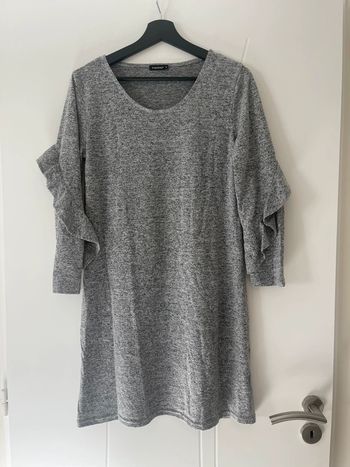 Robe pull grise