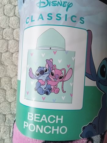 Serviette poncho Stitch 60×60cm