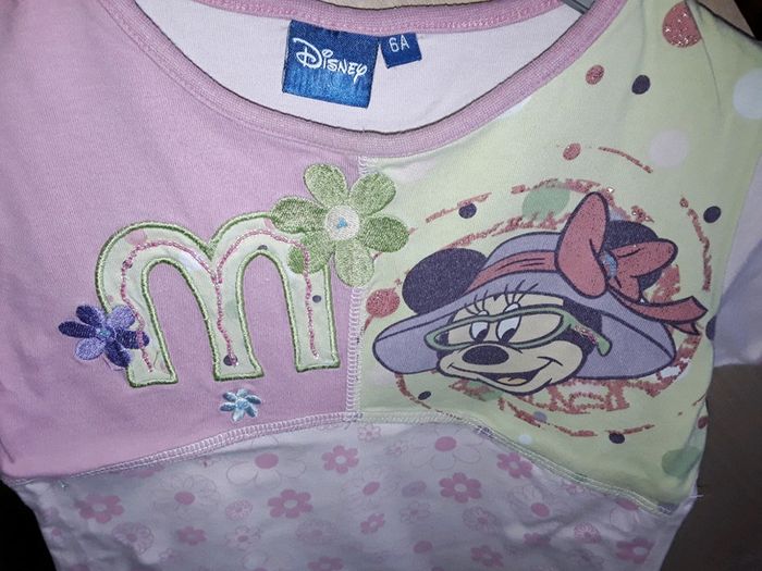 🏵 Tee Shirt MINNIE en 6 ans 🏵 - photo numéro 3