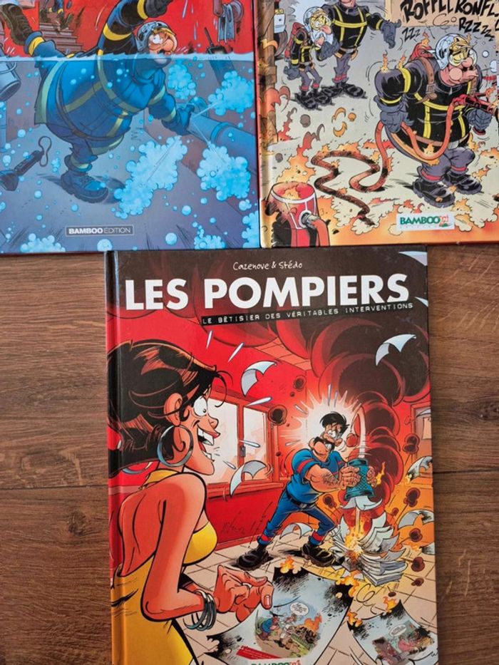 Lot de 5 bandes dessinées Les pompiers - photo numéro 4