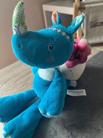 Peluche Marius rhinocéros