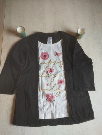 Joli haut manches 3/4 10 ans