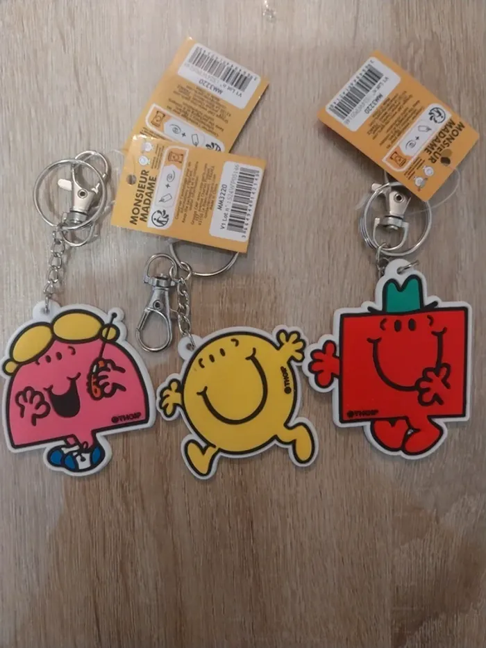 Lots de portes-clefs Mr Et Madame