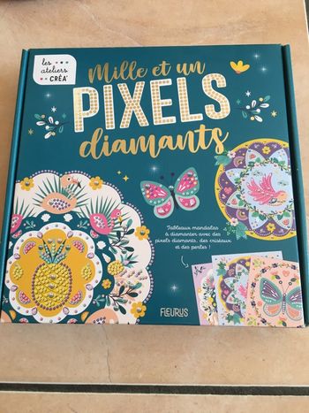 Pixels diamants, Les ateliers Créa, neuf