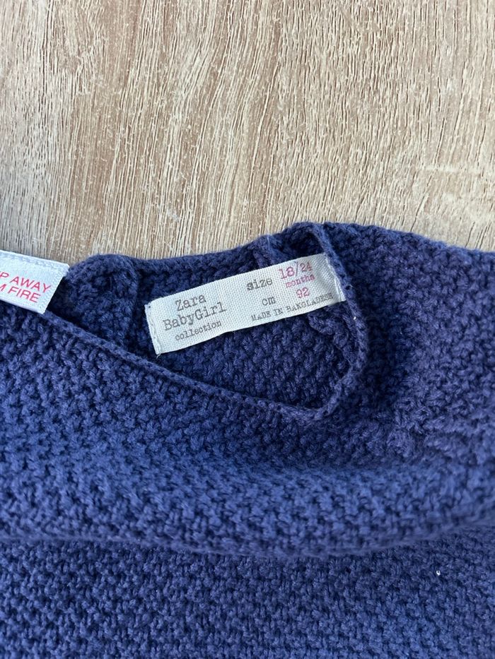 Robe bi-matières fille - photo numéro 2