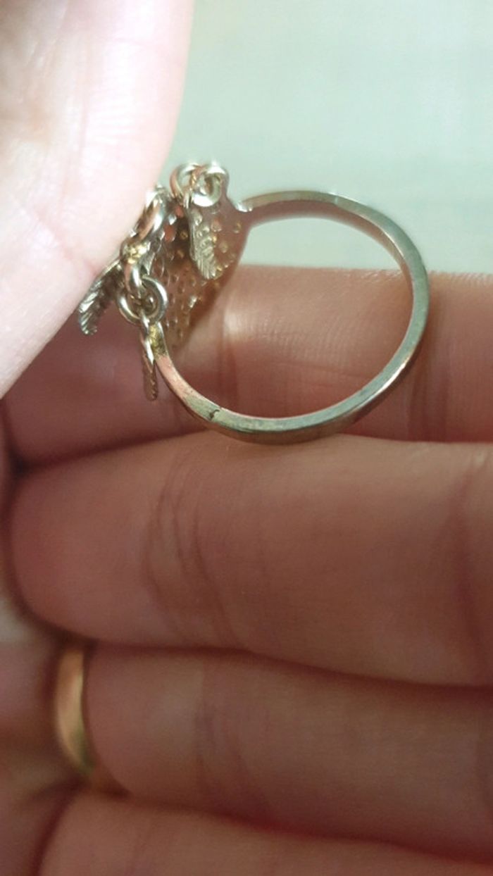 Bague attrape rêve dorée - photo numéro 6