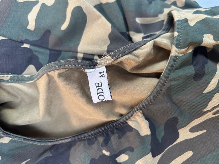 Robe kaki camouflage SHK Mode - Taille M - photo numéro 6