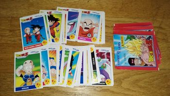 Lot 72 Cartes Dragon Ball Z ESP Combat cards set rare dbz Spanish espagnole