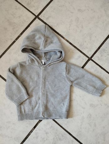 Gilet à capuche