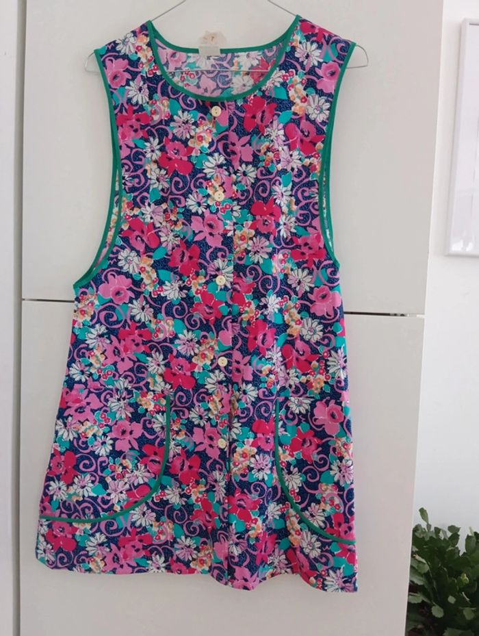 Blouse tunique vintage boutonnée taille 36 estimée