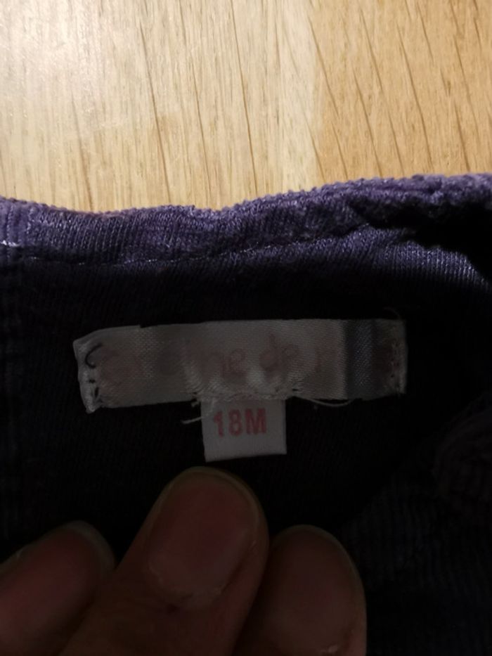 Robe velous mi saison 18 mois - photo numéro 3