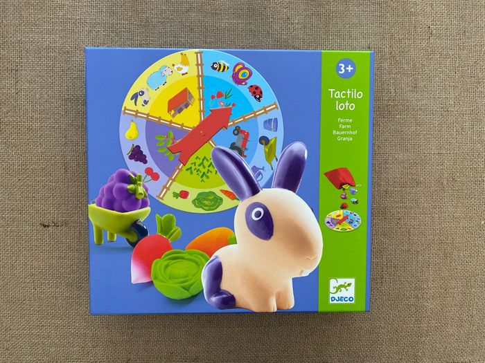 Jeu tactilo loto ferme Djeco