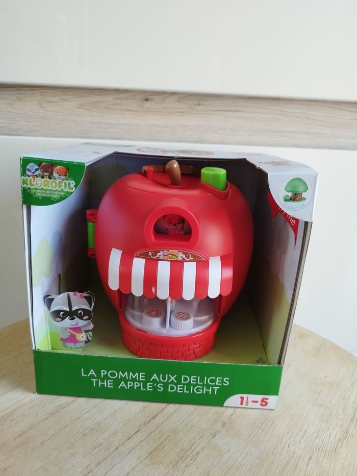 Jeu klorofil la pomme aux délices