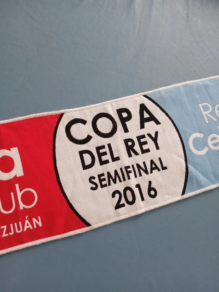 Écharpe foot match FC Séville celta vigo 2016 - photo numéro 4