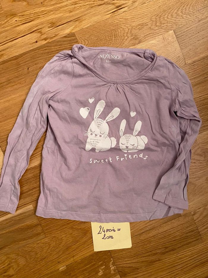 Tshirt manche longue 2 ans