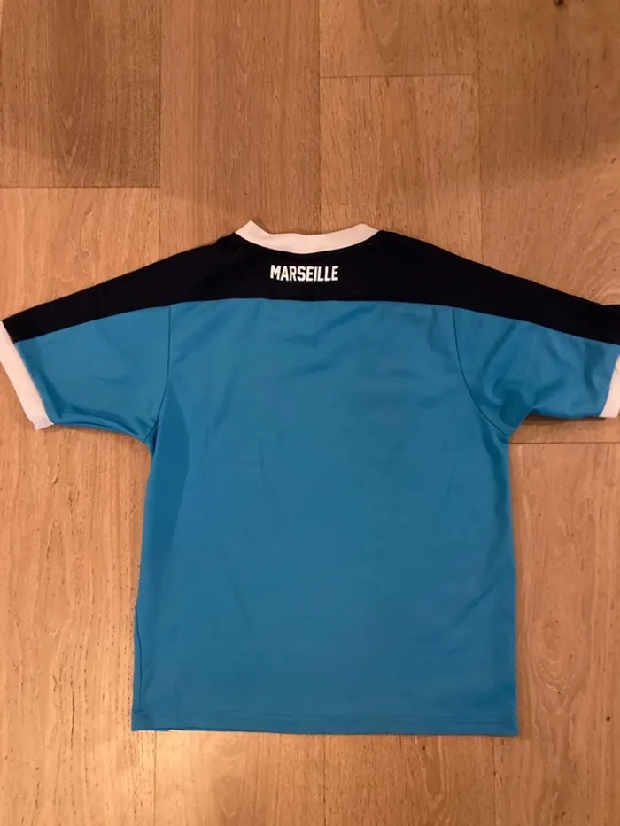 Maillot foot Olympique Marseille droit au but 12 ans - photo numéro 3