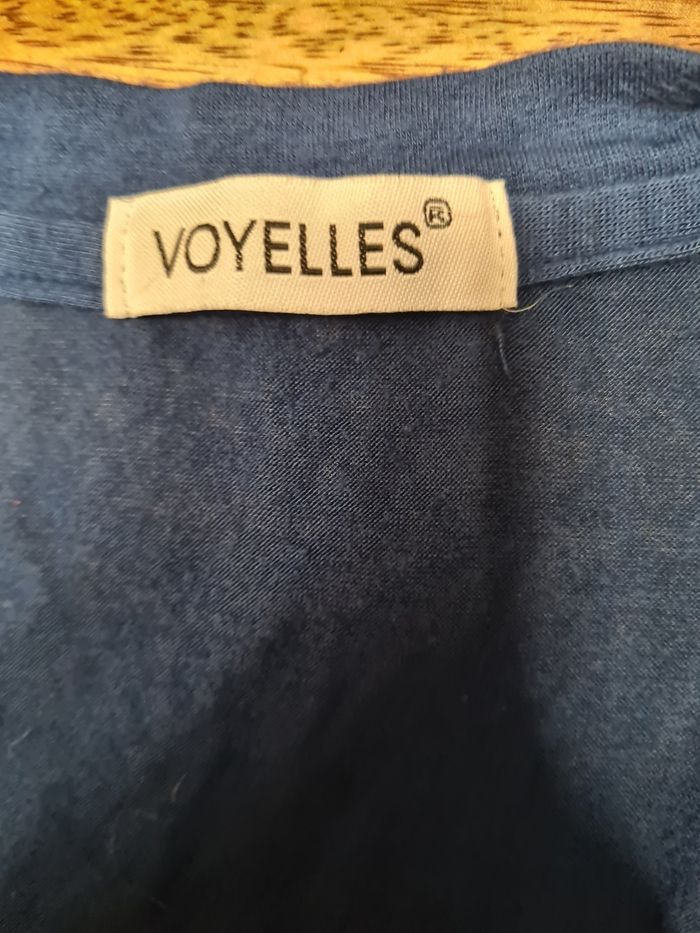 Blouse bleu marine taille 38 - photo numéro 8