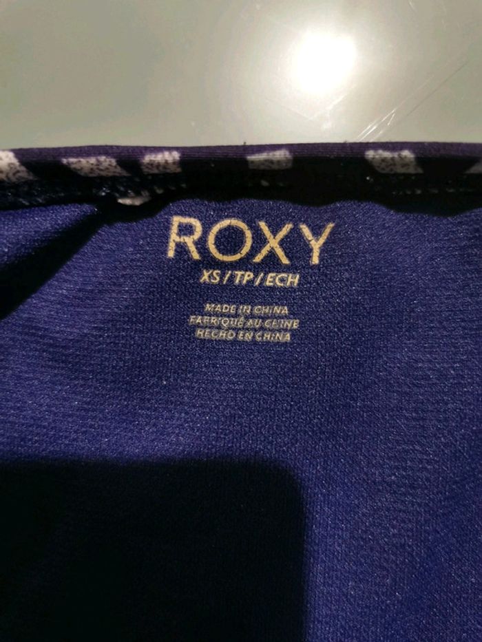 Maillot de bain 2 pièces Roxy taille XS très bon état - photo numéro 3