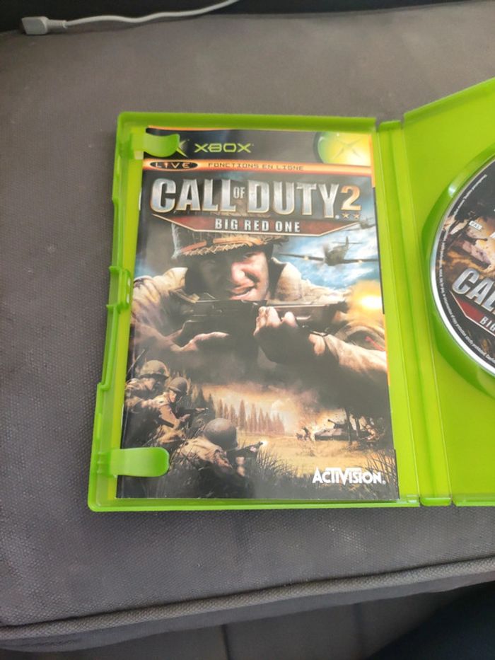 Call of duty 2 big red one Microsoft xbox - photo numéro 3