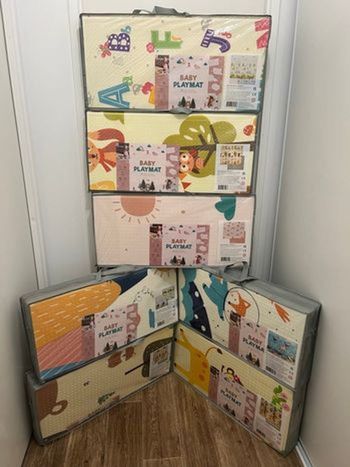 Tapis de jeu pliable réversible bébé neuf( 7 modèles différents)