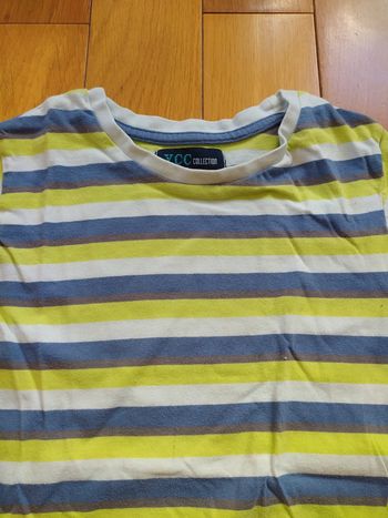 T-shirt YCC marinière 10 ans