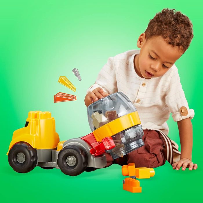 MEGA BLOKS CAT Camion Toupie - photo numéro 4