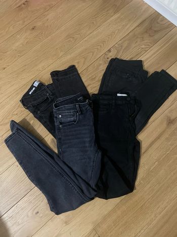 Lot de 4 jeans noir taille 34